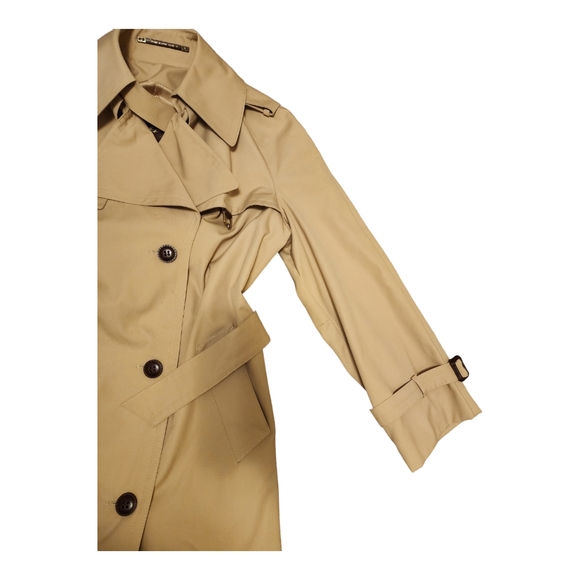 Vtg Etienne Aigner Double Breasted Trench Coat - Picture 4 of 9